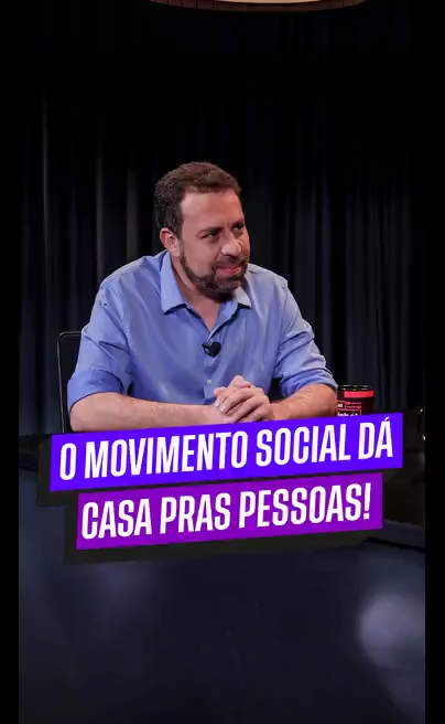 O movimento social dá casa pras pessoas!