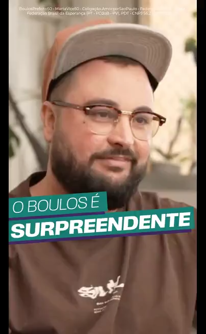 O Boulos é surpreendente