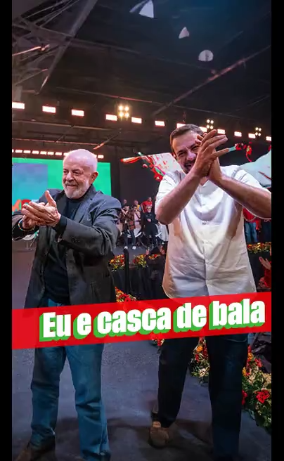 Lula e Boulos: Casca de Bala