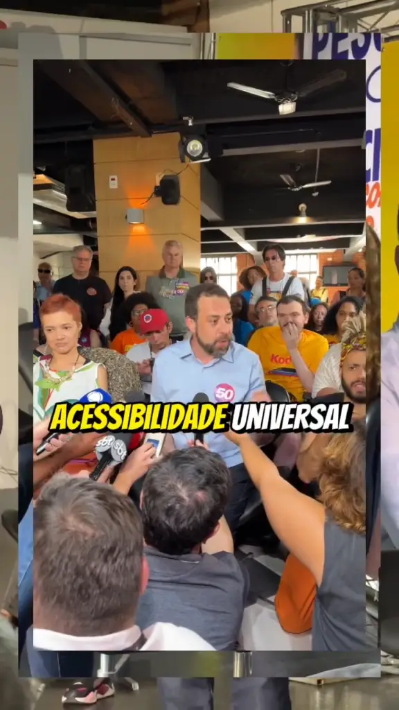 Meu compromisso é com acessibilidade universal