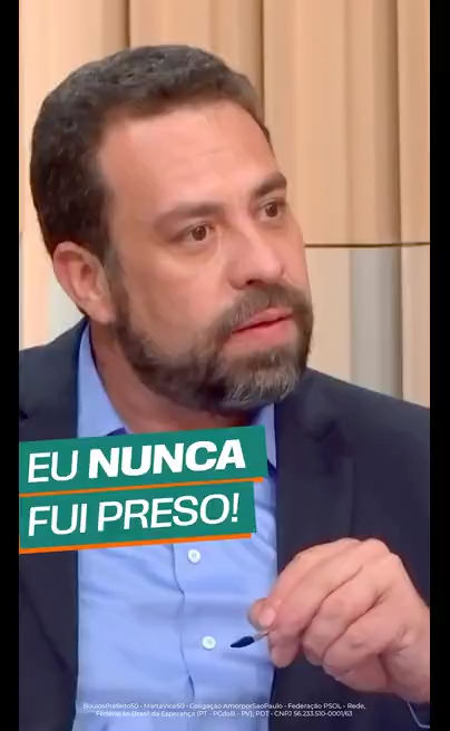 Eu nunca fui preso!