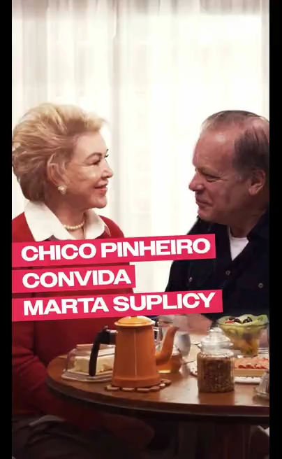 Chico Pinheiro convida Marta Suplicy