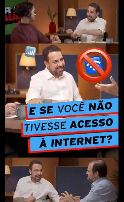 E se você não tivesse acesso à internet?