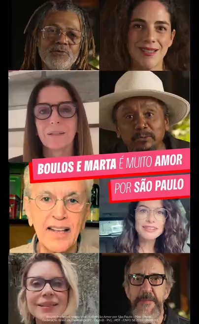 Boulos e Marta é Muito Amor Por São Paulo