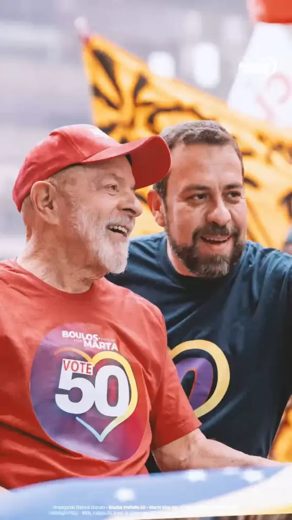 Lula vota 50!