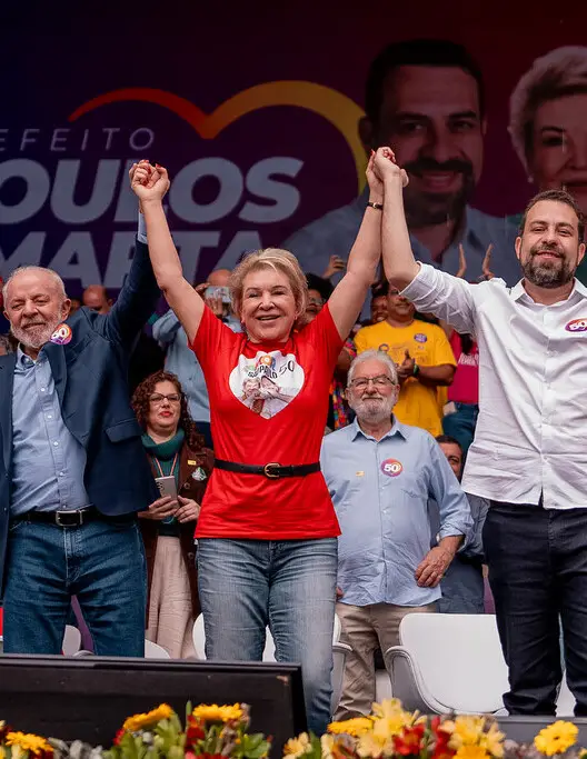 BOULOS E LULA ESPERAM VOCÊ NA AVENIDA PAULISTA NESTE SÁBADO!